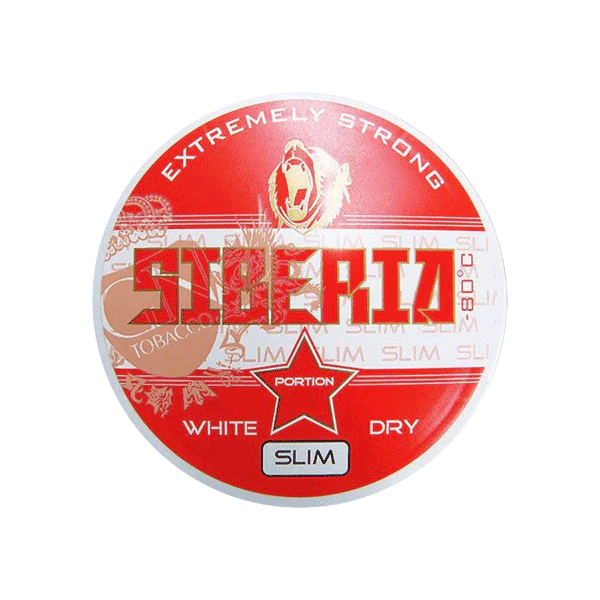 Siberia Slim White Dry Portion Snus