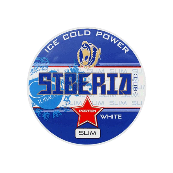 Siberia Slim Blue White Portion Snus