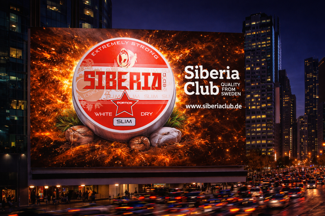 Stärkster Snus der Welt? Warum Siberia zu den stärksten Marken zählt