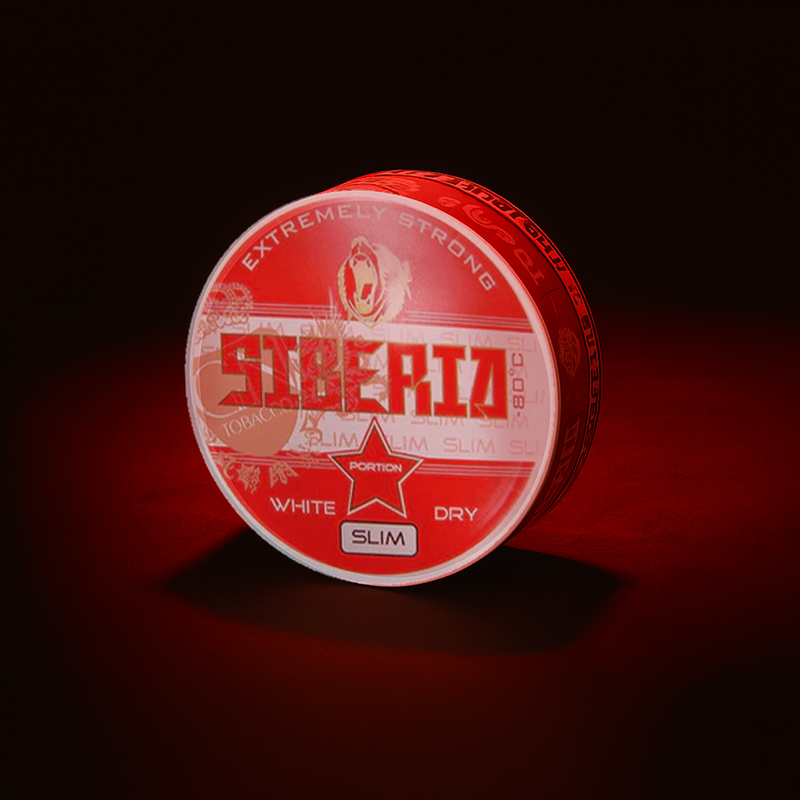 Siberia Slim White Dry Portion Snus