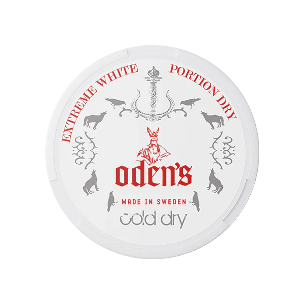 Oden's Cold Extreme White Dry Portion Snus