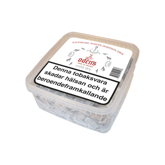 Oden's Cold Extreme White Dry Portion Snus 500g Box