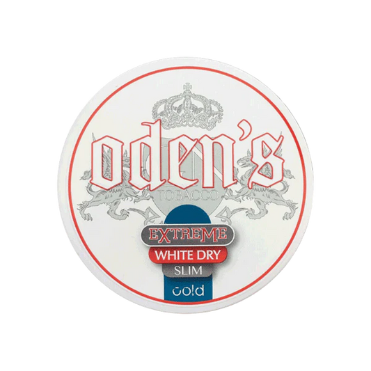 Oden's Cold Extreme Slim White Dry Portion Snus