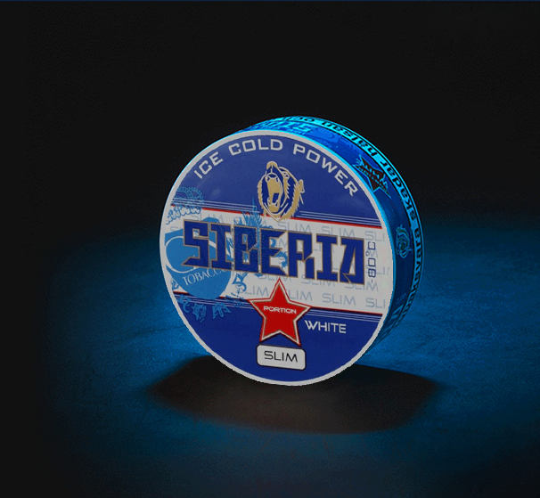 Siberia Slim Blue White Portion Snus