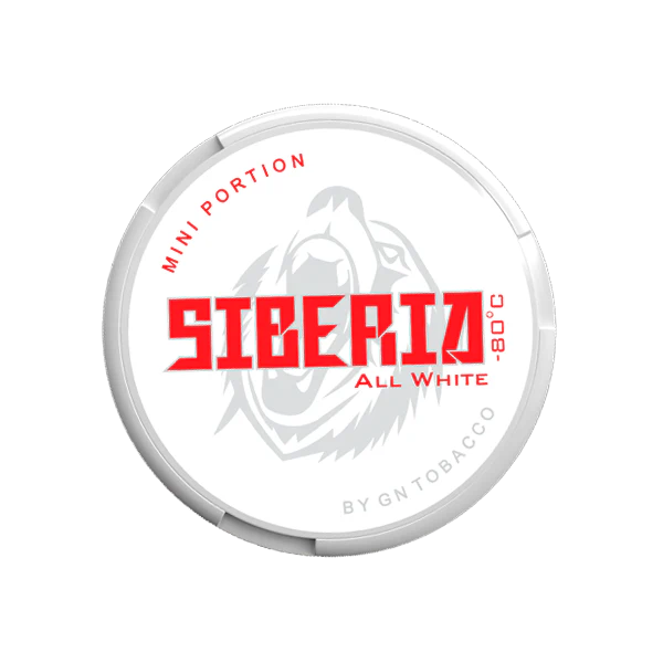 Siberia -80 Degrees MINI All White Portion