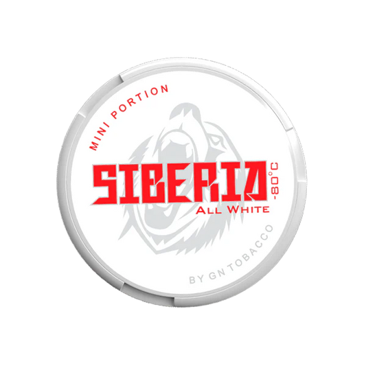 Siberia -80 Degrees MINI All White Portion