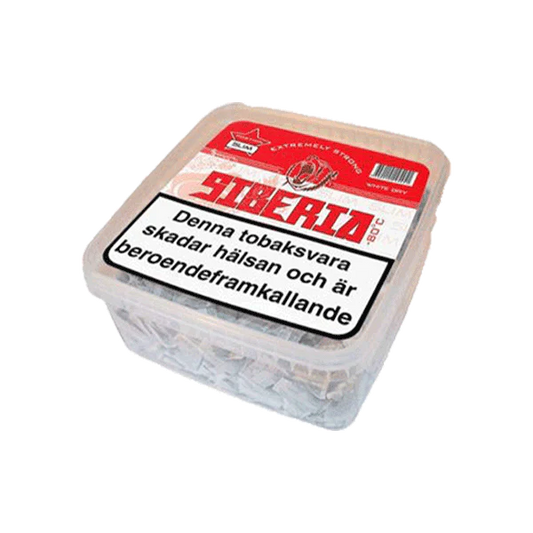 Siberia Slim White Dry Portion Snus 500g Box