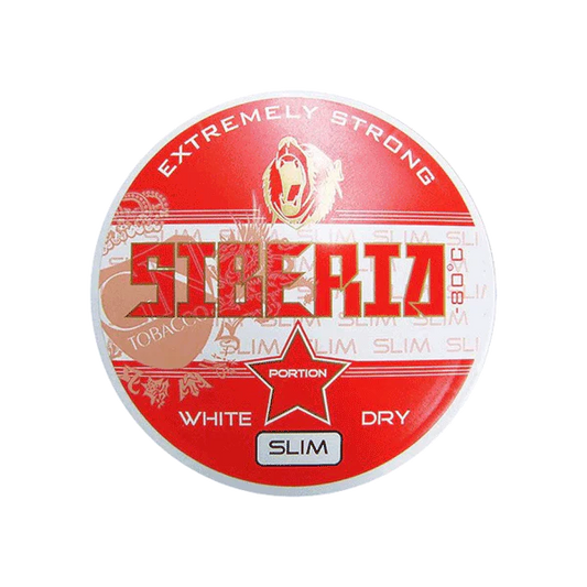 Siberia Slim White Dry Portion Snus