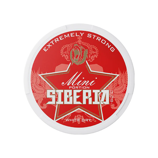 Siberia Mini White Dry Portion Snus
