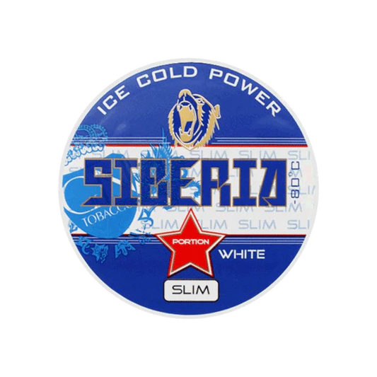 Siberia Slim Blue White Portion Snus