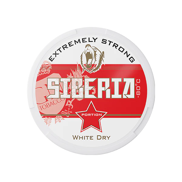 Siberia White Dry Portion Snus